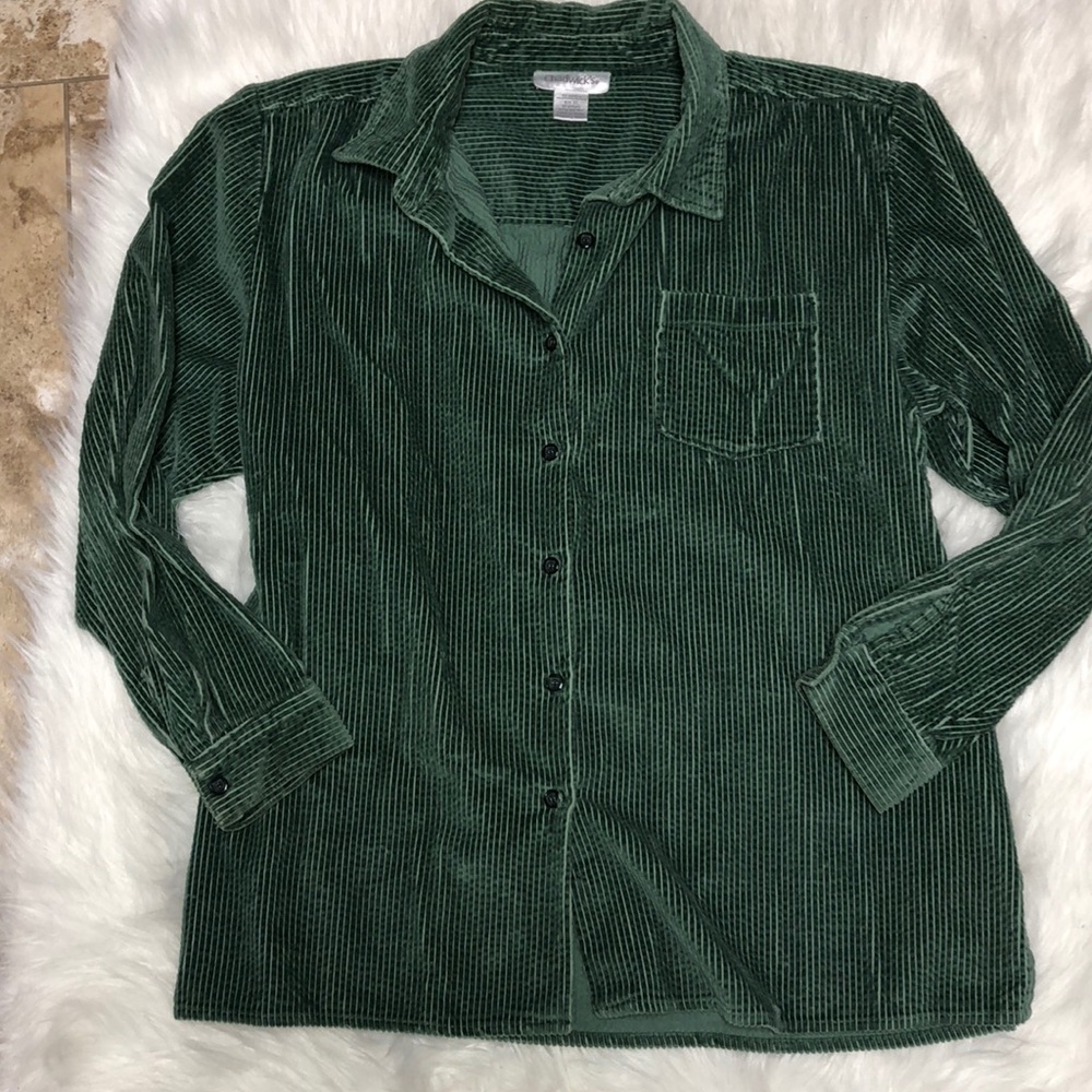 Corduroy shirt - jacket